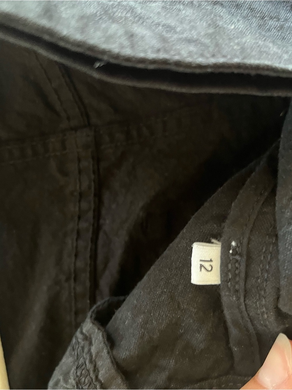 Jesse Kamm Wide Leg Pants in Black - Picture 6 of 6